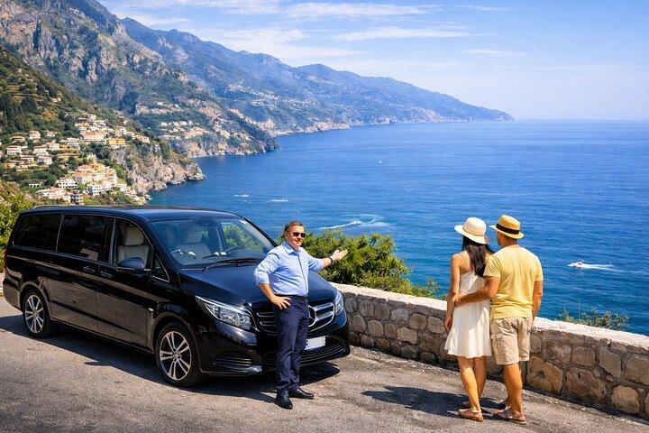 Excursion privée d'une journée au départ de Naples Positano Sorrento et Pompéi