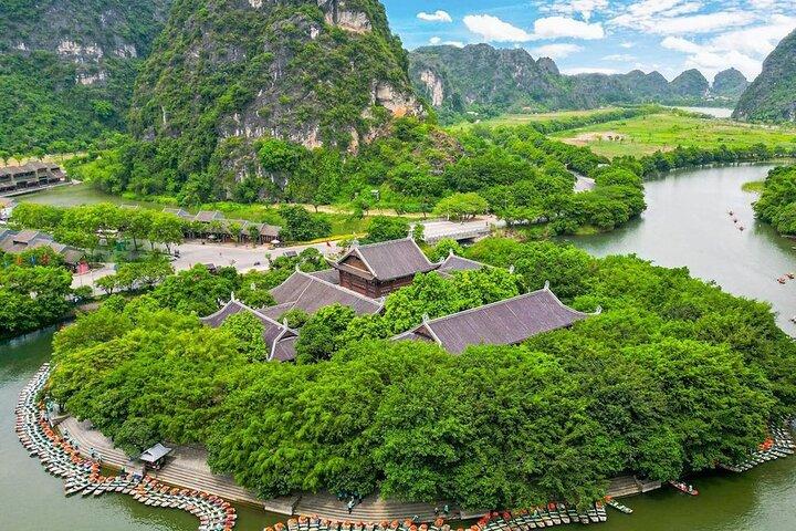 Hanoi Ninh Binh Ganztägige Bai Dinh Trang An Mua Höhlen Tour