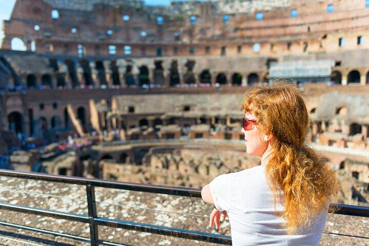 Rom Rullstolsanpassad rundtur i Colosseum och Forum