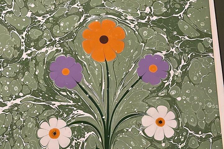 Private Paper Marbling Turkish Art Ebru Class At Locals Home