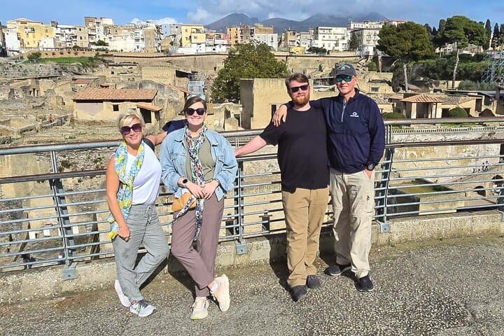 Private Herculaneum Positano and Sorrento from Rome by Fast Train