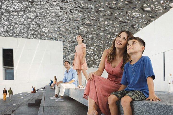 Da Dubai: Tour di Abu Dhabi con biglietto per il museo Louvre Abu Dhabi incluso