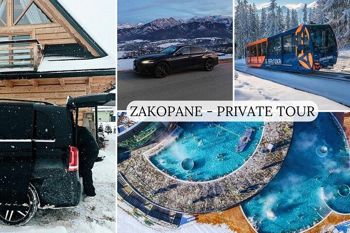 ザコパネ温泉付きクラクフからのプライベート日帰り旅行、ケーブルカー