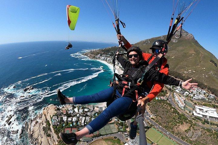 Tandem Paragliding Adventure em Cidade do Cabo com Skywings