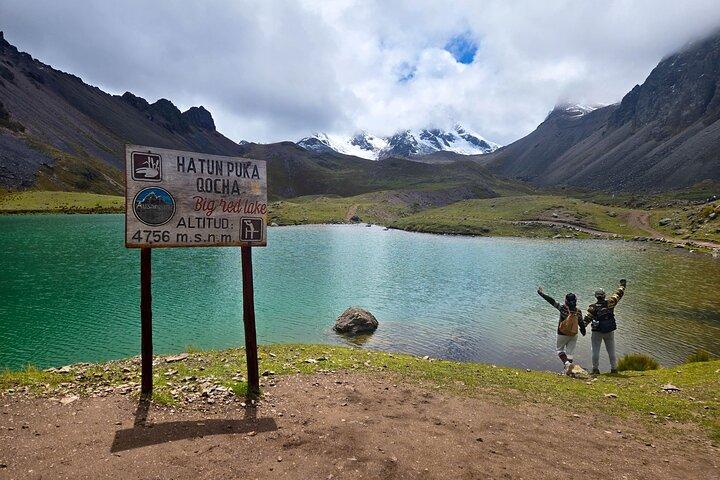 Från Cusco: 7 sjöar Ausangate Trek med lunch