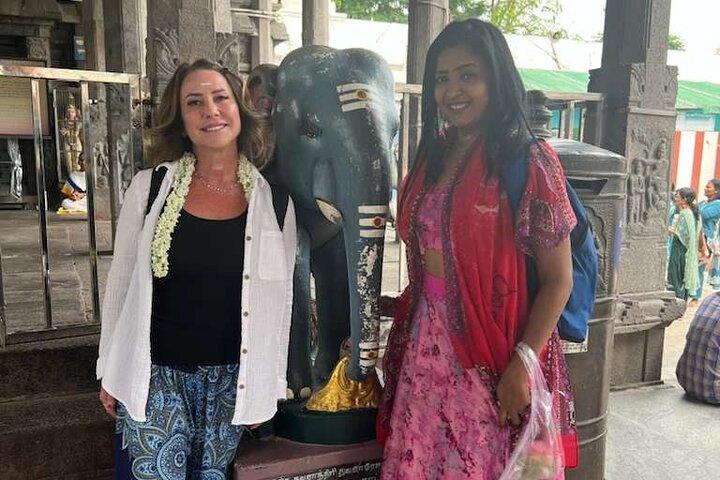 Chennai privat tur med kvindelig guide