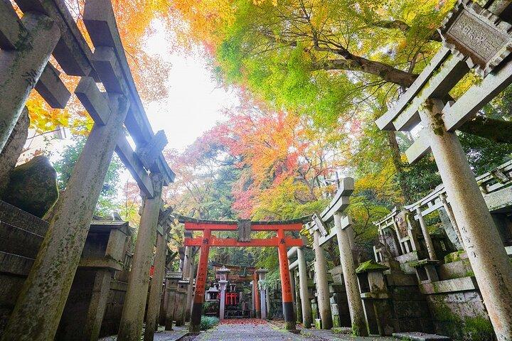Fushimi Inari versteckter Wasserfall Heiliges Takigyo Ritualerlebnis