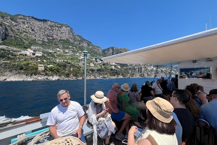 Amalfi Coast Adventure: Coastal Drive & Boat Cruise from Naples