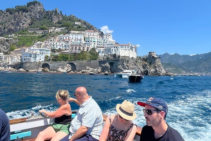 Amalfi Coast Adventure: Coastal Drive & Boat Cruise from Naples