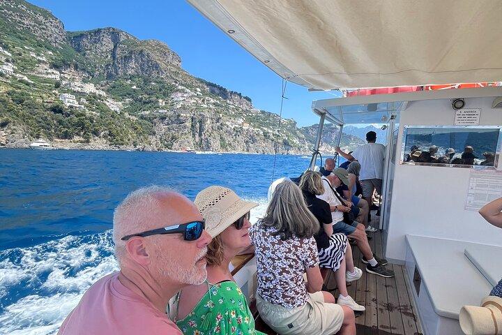 Amalfi Coast Adventure : Coastal Drive & Boat Cruise au départ de Sorrente