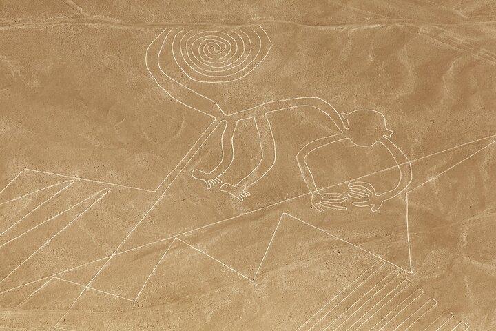 Nazca Lines Voos a partir de Ica com transporte de ida e volta