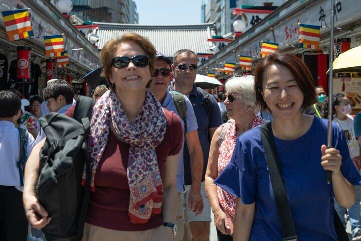 Recorrido a pie por el templo Sensō-ji de Asakusa