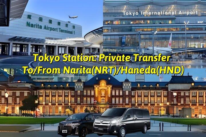 Stazione di Tokyo Trasferimento privato da/per Narita NRT/Haneda HND