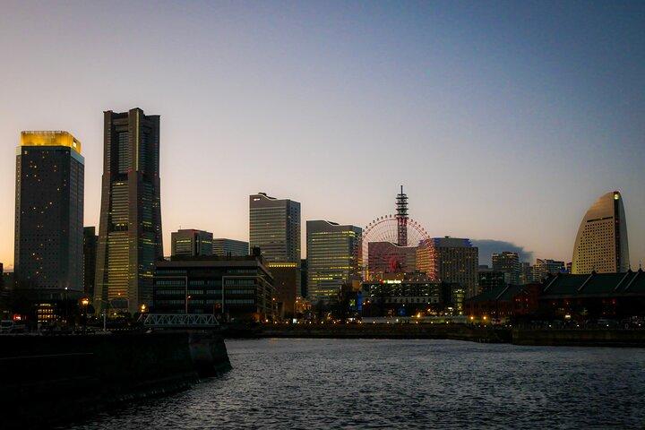 Excursão privada a pé pelo Yokohama Cosmo World