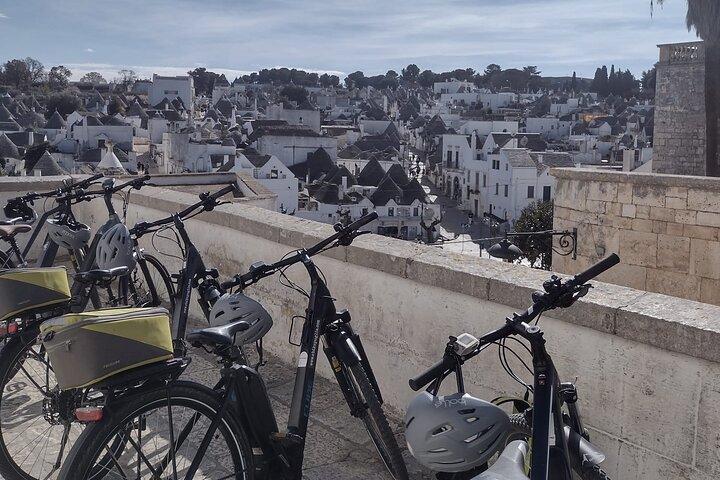 E-bike tour door Alberobello, de Itria-vallei en haar smaken.