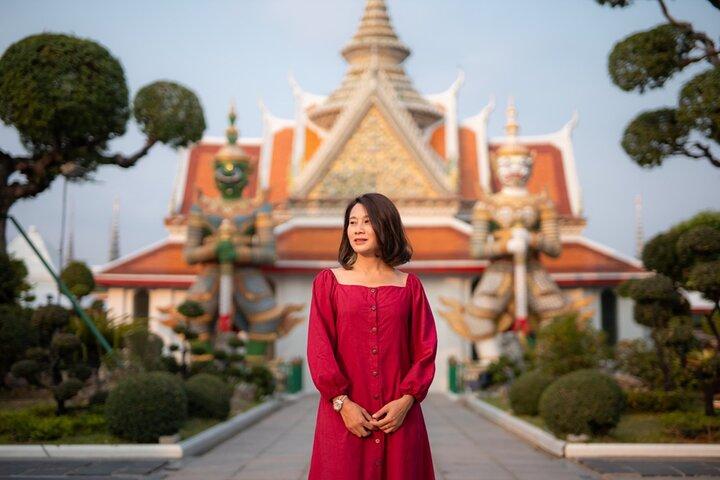 Bangkok Wat Arun Sesión de fotos privada y opción de vídeo