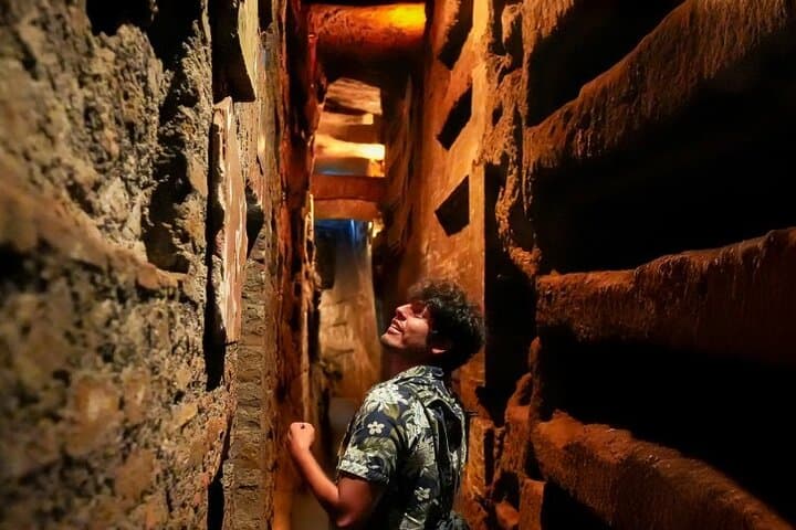 Rome Catacombs & Capuchin Crypts Group Tour with Transfers