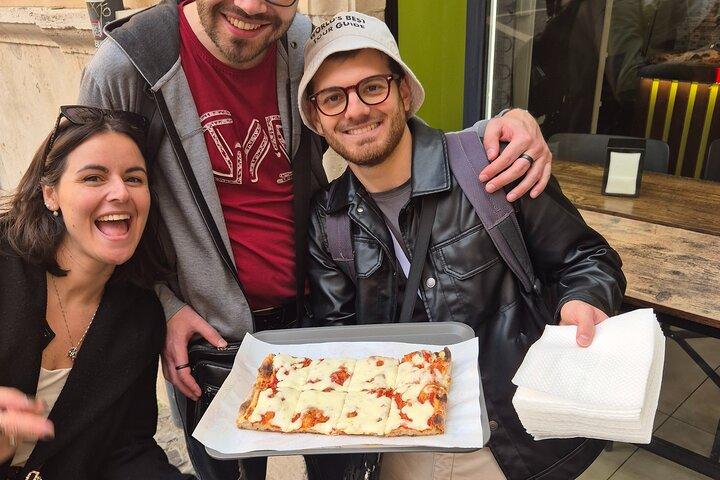 Excursão gastronômica de rua em Roma Coma como um local