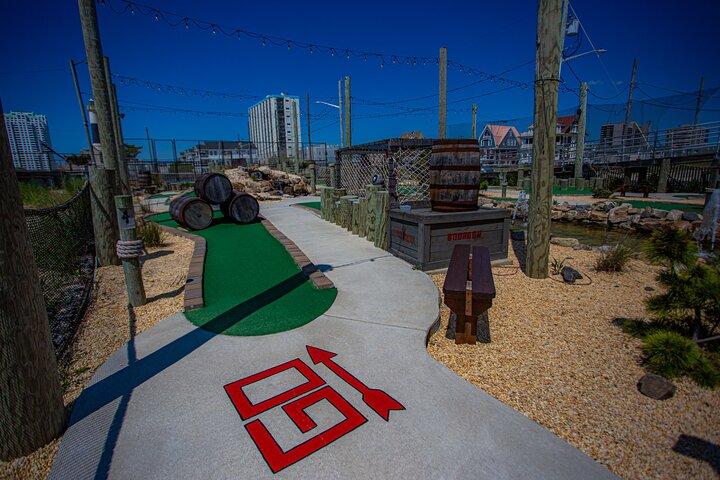 Esperienza di mini golf a North Beach ad Atlantic City