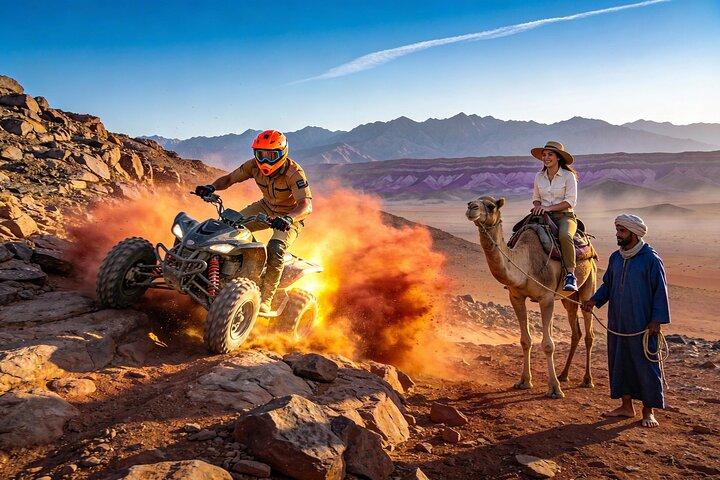 Agafay Sunset Dinner Show desde Marrakech con Camello & Quad
