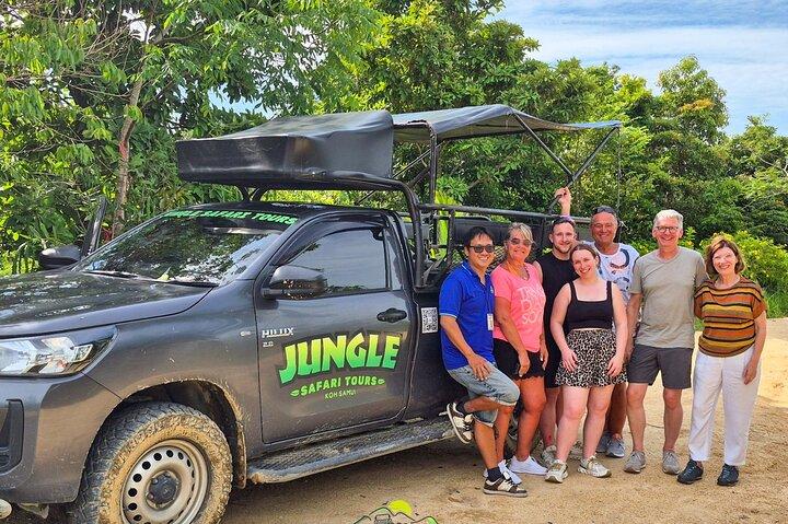 Koh Samui: Offroad-Dschungelsafari mit Mittagessen und Guide