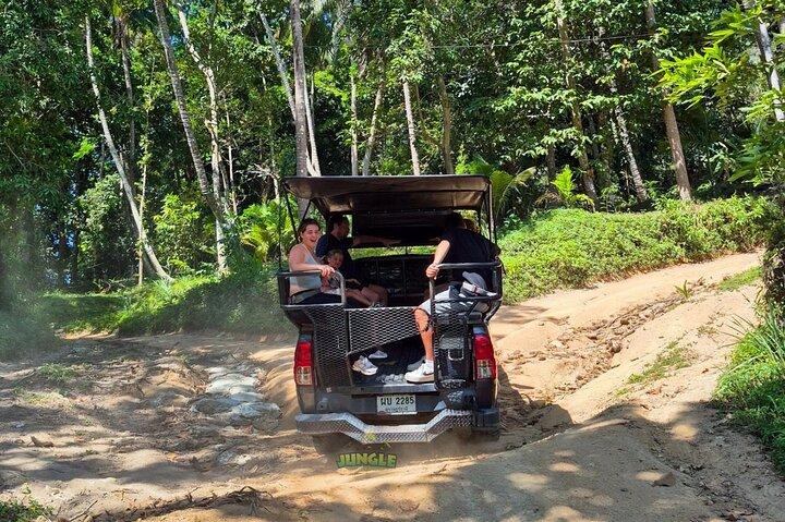 Koh Samui: Offroad-Dschungelsafari mit Mittagessen und Guide