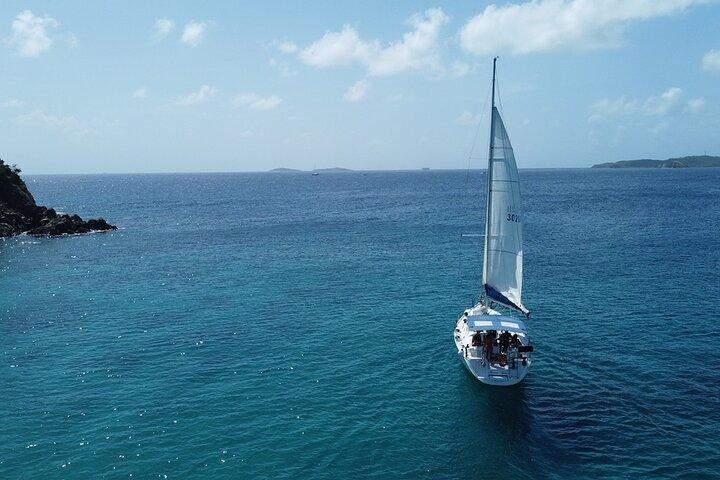 St John & Surrounding Cays - Journée complète de voile/snorkel, 6 invités Max