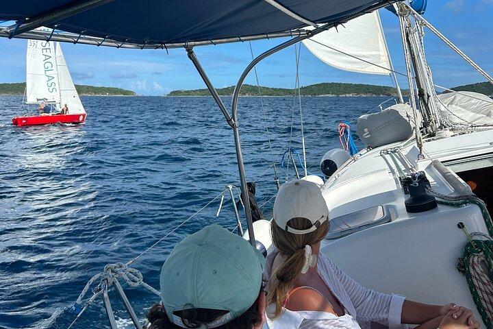St John & Surrounding Cays - Journée complète de voile/snorkel, 6 invités Max