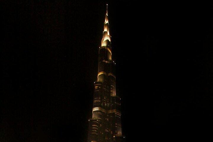 Dubai Evening Tour with Fountain Show, Burj Khalifa & Marina