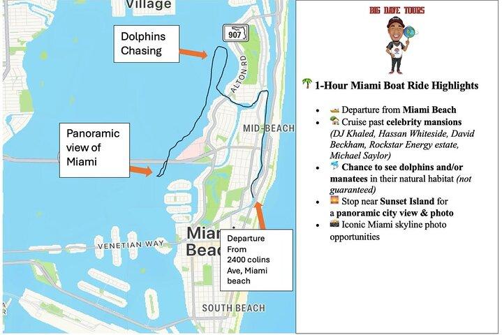 Miamis einzigartige private Bootstour: Entdecken & Genießen Sie Ihren Weg
