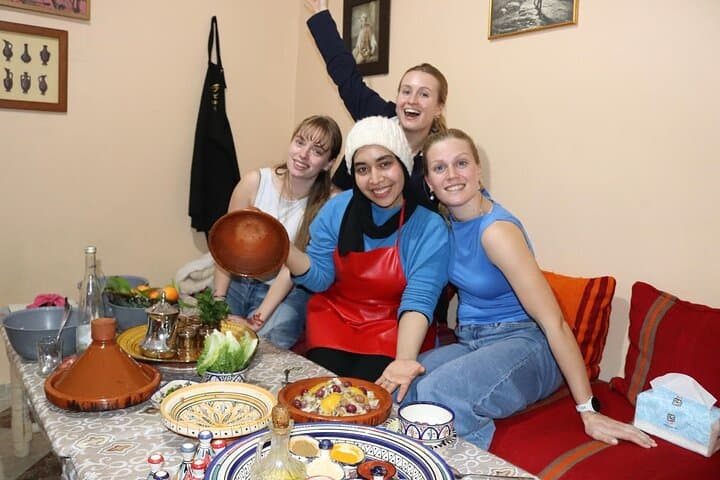 cooking class Marrakech, local house with local Family
