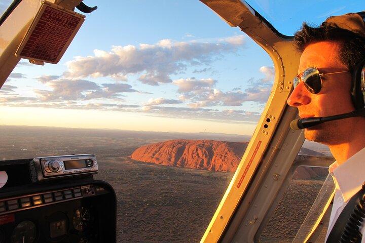 15 - Minuto Uluru & Resort Cartão Postal Helicóptero Voo