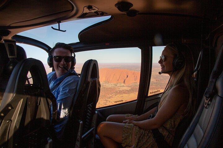 15 - Minuto Uluru & Resort Cartão Postal Helicóptero Voo