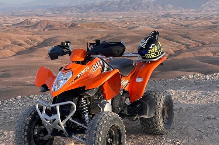 Quad Bike and Camel Ride with Dinner Show in Agafay Desert