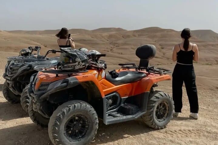 Quad Bike and Camel Ride with Dinner Show in Agafay Desert