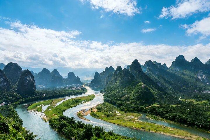 Visite privée de 3 jours à Guilin: points forts de la ville, rizière de Longji, croisière à Yangshuo