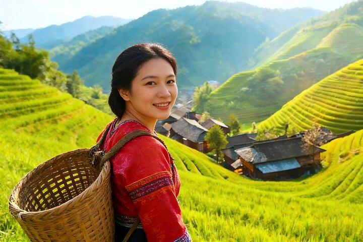 3-dagars privat rundtur från Xi'an med flyg: Guilin, Longji Rice Terrace och Yangshuo