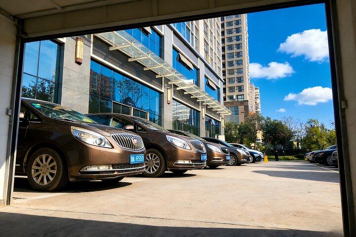 Privat Chengdu International Lufthavn Afgangstransport fra City Hotels