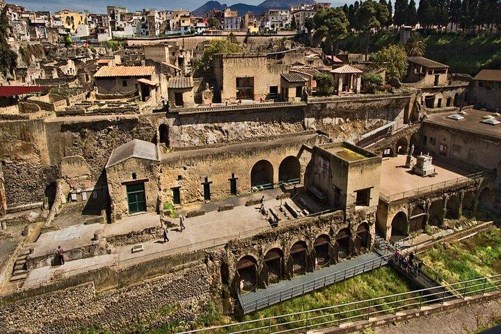 Sorrento : Pompeii, Herculaneum, Vesuvius wijnproeverij en lunch