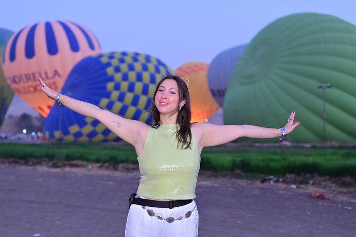 Delt Luxor dagstur med solopgang varmluftballon fra Hurghada