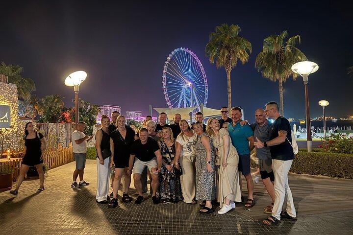 Visite privée nocturne de la ville de Dubaï avec guide