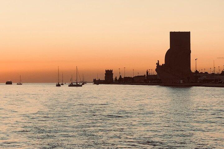 Sunset Lisbon Boottocht met welkomstdrankje