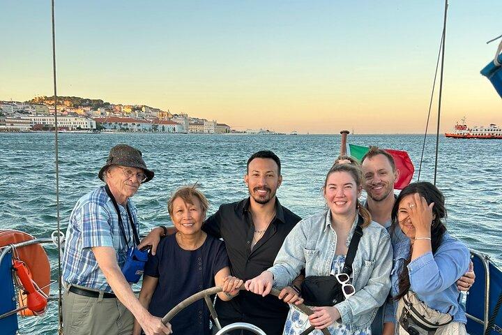 Sunset Lisbon Boottocht met welkomstdrankje
