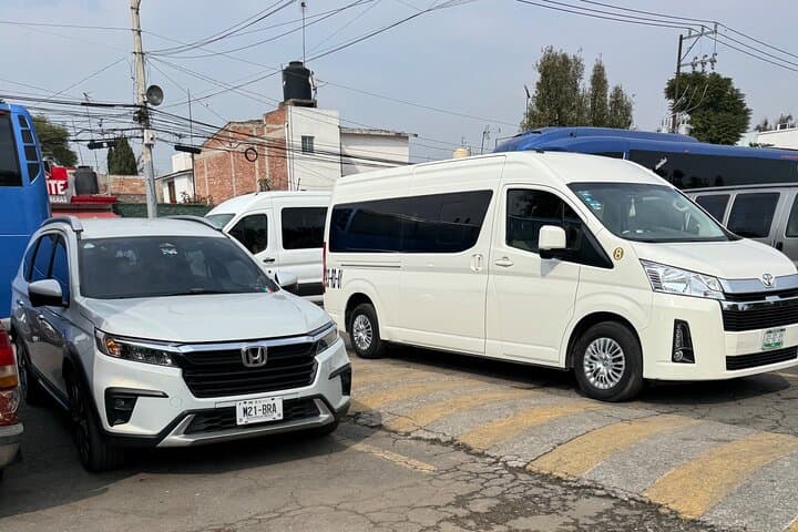 Rent a van with driver up to 6 passengers