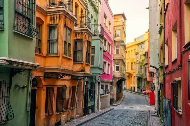 Walking Tour in Istanbul with Audio and Written Guide Balat&Asia