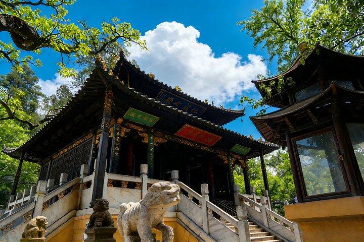 Visite privée d'une journée au départ de Kunming: forêt de pierre et temple d'or