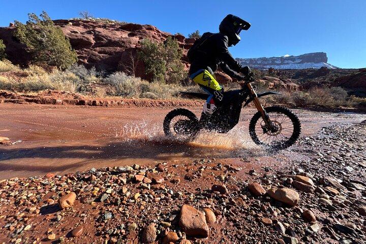 Onion Creek Electric Dirt Bike Tour : Scenic Moab Adventure