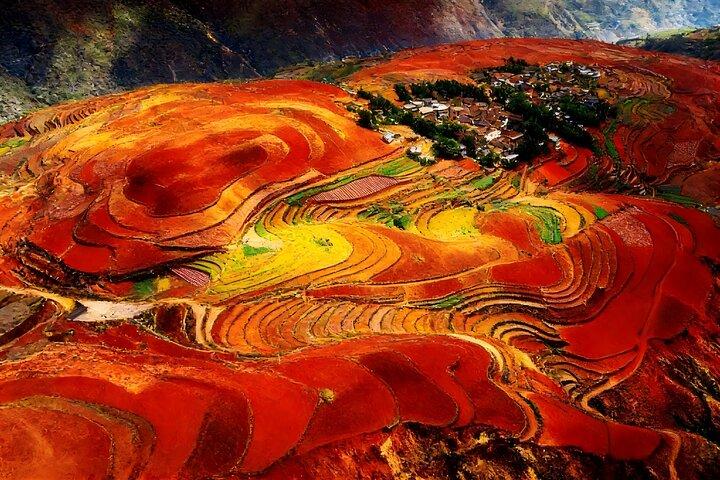 Private Dongchuan Red Land Sightseeing-dagtour vanuit Kunming