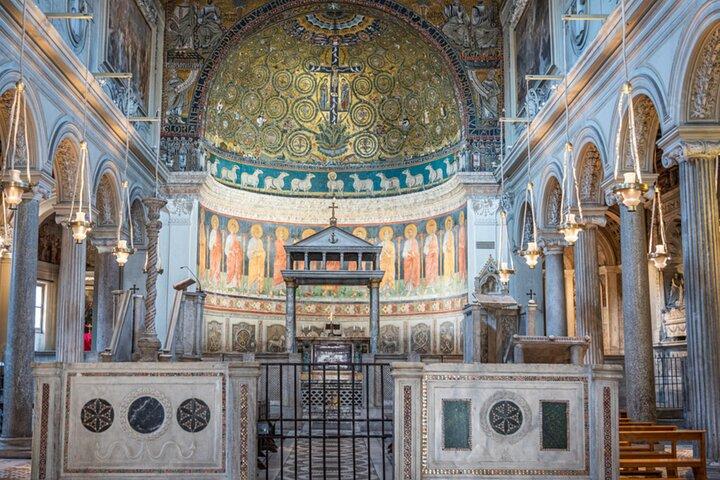 San Clemente Underground and Colosseum Small Group Tour in Rome