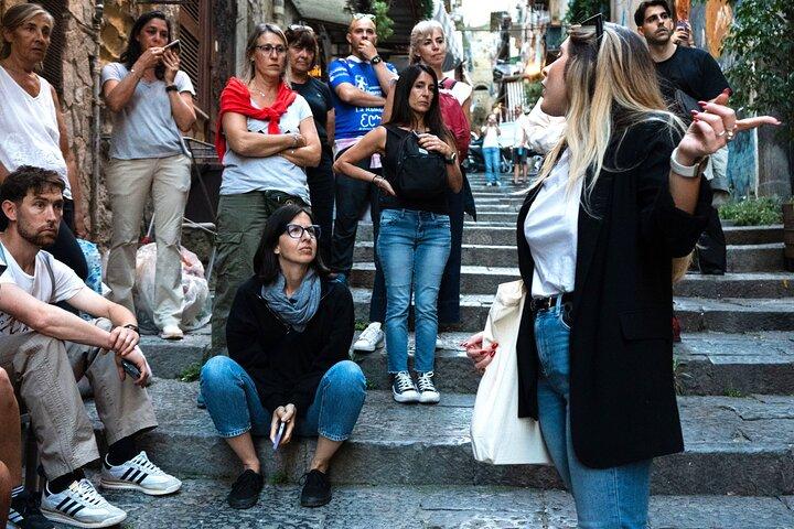Naples Spanish Quarters Street Art Walking Tour with Street Food